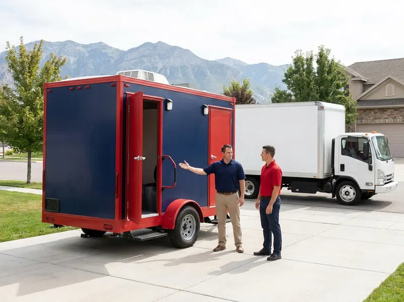 Portable Restroom Trailer Rental in Salt Lake City, UT