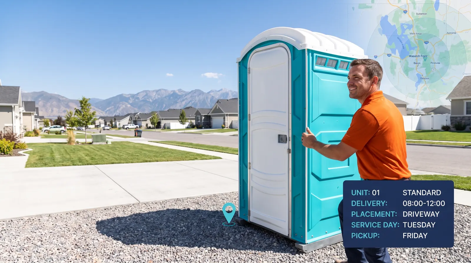 Porta Potty Rental in Salt Lake City, UT